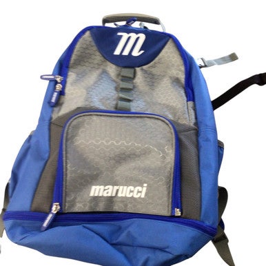 Used Marucci BACKPACK BB/SB Player Backpack Royal Blue 11760-S000074167
