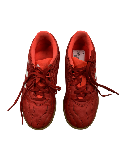 Used Adidas COPA Soccer Indoor Shoes Red Junior 03 11613-S000157226