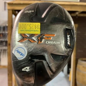 Preowned Acer Golf FX Draw 22 4 Hybrid Men's Regular Flex Steel Shaft LEFT HAND