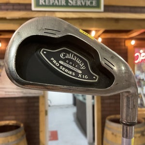 Preowned Callaway Steelhead Pro Series X16 #4 Iron Golf Stiff Flex Steel MRH