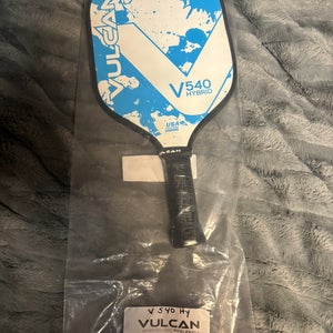 Blue Vulcan V540 Hybrid Pickleball Paddle (New)