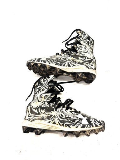 Used Under Armour LAX Cleats Mens Black Senior 5 11860-S000266086