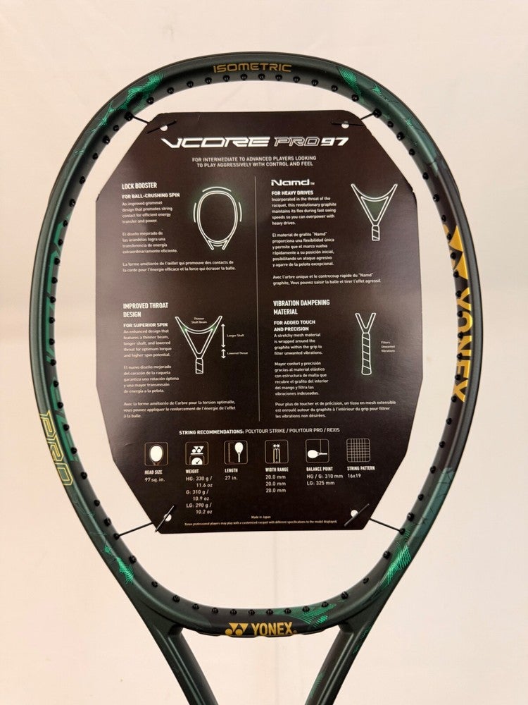NEW Yonex Vcore Pro 97 330 2019, 4 3/8 | SidelineSwap | Buy and