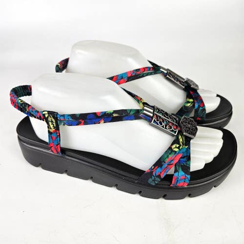 Alegria Roz Strappy Sandal Get Away Black T Strap Womens Shoes Size: 40 / 10