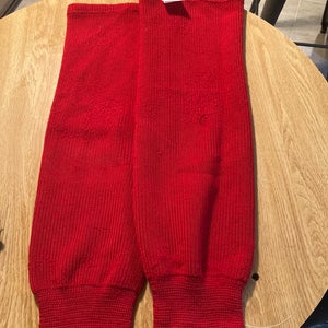 Kobe red practise socks - L