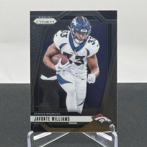 Javonte Williams Denver Broncos Panini Prizm Football Base Card #84