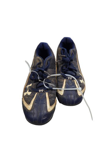 Used Under Armour Cleats Bb Sb Cleats Navy Blue Junior 04 11617-s000318835