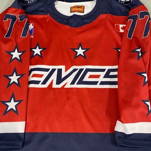 New Tecumseh CIVICS JrA XXL game jersey #77