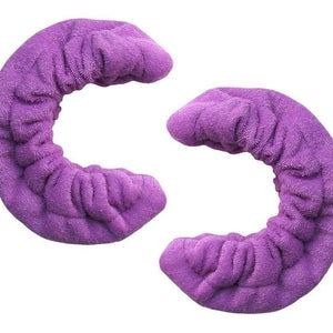 A&R Ice Hockey / Figure Skate Terry Cloth Blade Covers / Soakers, Purple