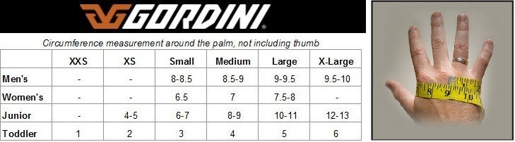 Gordini Heat MEN'S Waterproof Ski / Winter Mittens, Black, Pair