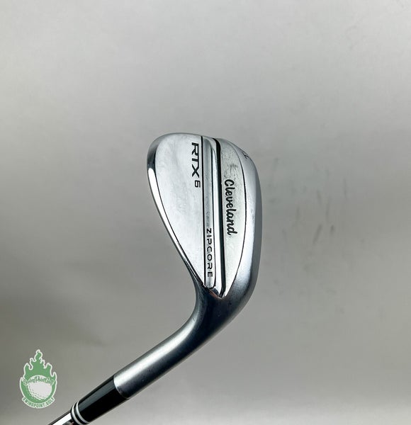 Used RH Cleveland RTX-6 ZipCore Mid Wedge 54*-10 Wedge Flex Golf Club