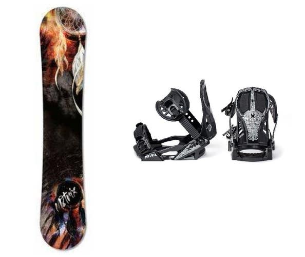 ユニセックス ROSSIGNOL SALOMON スノーボードセット 140cm ROSSIGNOL SULTAN 150 サロモンスノーボードセット