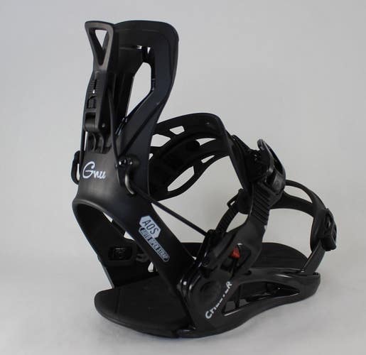 GNU Cheeter Snowboard Bindings, Small (US Men's 4-7), Black New 2025