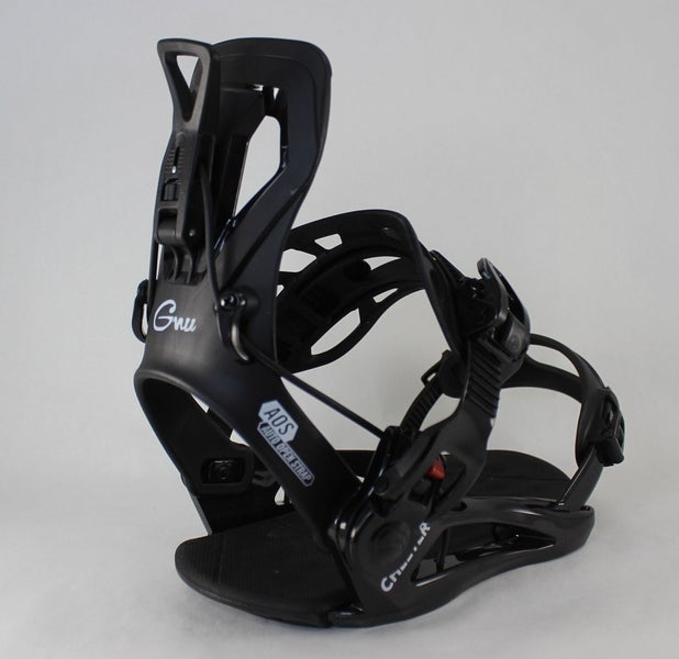 GNU Cheeter Snowboard Bindings, Medium (US Men's 7-10), Black New 2025