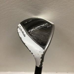 Used Taylormade Burner Superfast 2.0 4 Hybrid Ladies Flex Graphite Shaft Hybrid Clubs