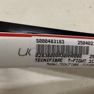 Used TECNIFIBRE  T-FIGHT 315 Adult Tennis Racquet White 4 3/8" 11725-S000483183