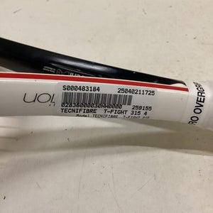 Used TECNIFIBRE  T-FIGHT 315 Adult Tennis Racquet White 4 3/8" 11725-S000483184
