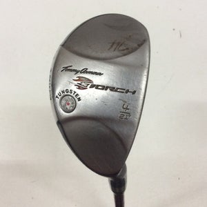 Used Tommy Armour TORCH 4 Hybrid Stiff Flex Graphite Shaft Hybrid Clubs 11725-S000435559