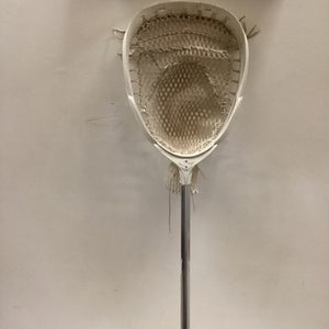 Used Brine GOALIE STICK Mens Goalie LAX Shaft White 11725-S000483236