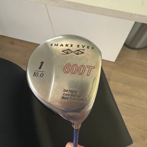 Snake Eyes 600T 10.0 Driver Stiff Shaft