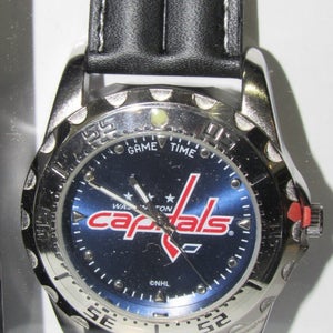 NHL Washington Capitals Baseball Men's Watch Diver Style New Battery Game Time
