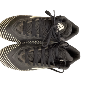 Used Adidas Jr FB Cleats Black Junior 05 11613-S000157277