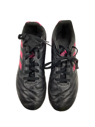 Used Adidas Soccer Cleats Black And Pink Junior 04 11613-S000157254