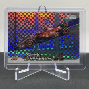 Charles Leclerc Scuderi Ferrari 2024 Topps F1 Paddock Pass X-Fractor Parallel 33