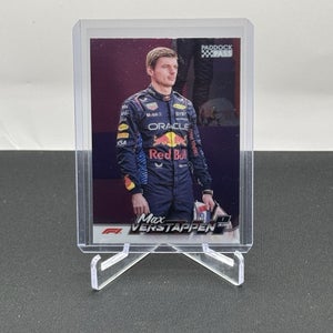 Max Verstappen Oracle Red Bull 2024 Topps F1 Paddock Pass Chrome Parallel #1