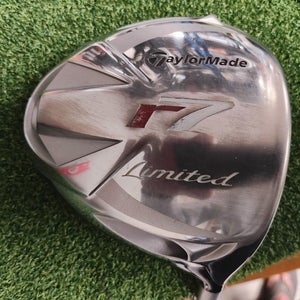 Taylormade R7 Limited 9.5 Degree Driver Stiff Flex Matrix Ozik X-CON 5.5