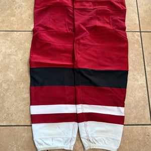 Pro Stock Arizona Coyotes Adidas NHL Game NEW Socks