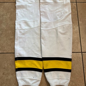 Pro Stock Providence Reebok AHL Game Used Socks XL