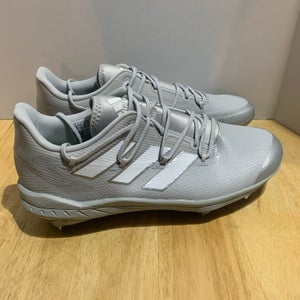Adidas Adizero Afterburner 8 Metal Baseball Cleats Grey H00979 Men’s Size 13