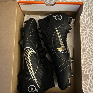 Black Men's Size M 11.0 (W 12.0) Nike Mercurial Superfly 8 Elite FG Cleats (New)