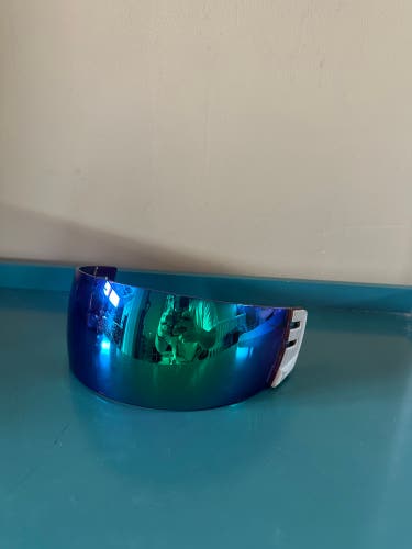 O1 Void Lacrosse Chrome Visor