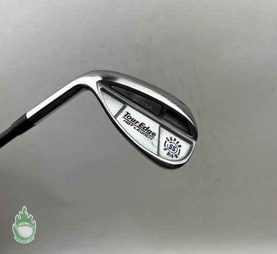 Used LH Tour Edge Vibrcor Hot launch Super Spin 60* 50g Senior Graphite Golf