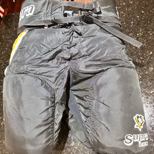 Senior XL Penguins Lemieux model CCM SUPRA Hockey Pants Pro Stock (Used)