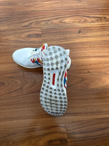 White Women's Adult Size M 7.0 (W 8.0) Adidas Ultraboost Shoes (Used)