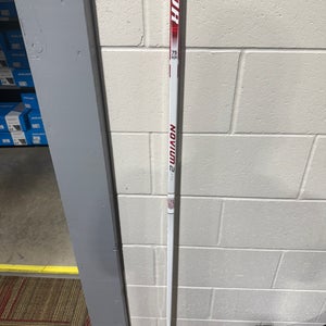 White Senior Warrior Novium 2 Pro Left Handed Hockey Stick- Multiple Curves- 75 Flex