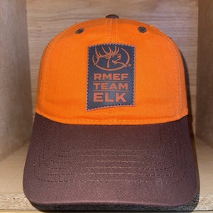 RMEF Team Elk Rocky Mountain Elk Foundation Strapback Hat Hunting Cap - NEW