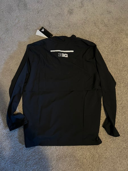 Rutgers University Adidas Sideline 21 Long Sleeve 1/4 Quarter Zip Pullover Medium NWT