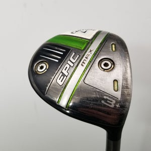2021 CALLAWAY EPIC MAX 3 WOOD REGULAR PROJECT X CYPHER GREEN FIFTY FAIR