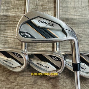 Callaway Mavrik Iron Set 6-AW / Project X LZ Steel, Stiff Flex (419)