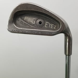 PING EYE 2 3 IRON STIFF FLEX STEEL SHAFT 38.5" BLACK DOT GOOD