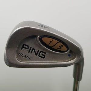 2000 PING I3 BLADE 4 IRON STIFF CUSHIN JZ STEEL BLUE DOT 38" FAIR