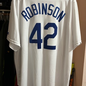 Jackie Robinson #42 Brooklyn Dodgers MLB Jersey XL