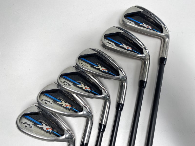 Callaway XR OS Iron Set 6-PW+AW Mitsubishi  Fubuki 50 x5ct Senior Graphite RH