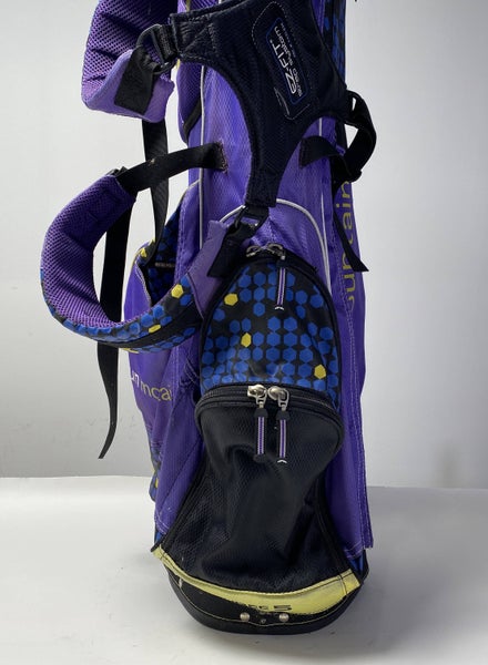 Sun Mountain Lightweight Stand Bag Purple 4-Way Divide Dual Strap Golf Bag