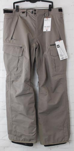 686 Smarty 3-in-1 Cargo Snow Pants, Men's Large, Tobacco Brown New