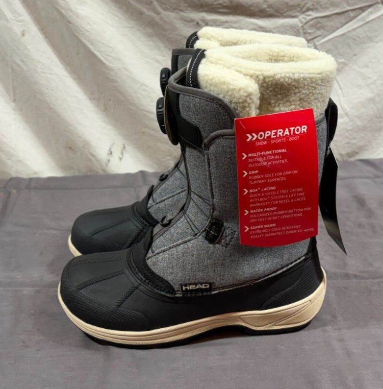 HEAD Operator Boa Snowboard Boots Walk-Hike-Ride Snow Sport Men\'s Size 8 Head Operator Boa - Ridgeline Bike & Ski, Boise, ID main image 4